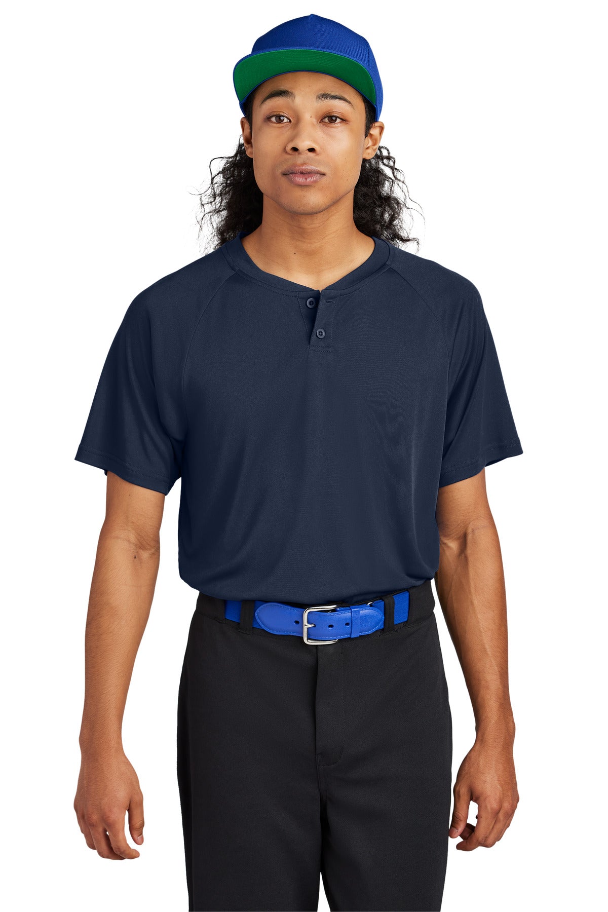 Sport-Tek PosiCharge Competitor 2-Button Henley ST359