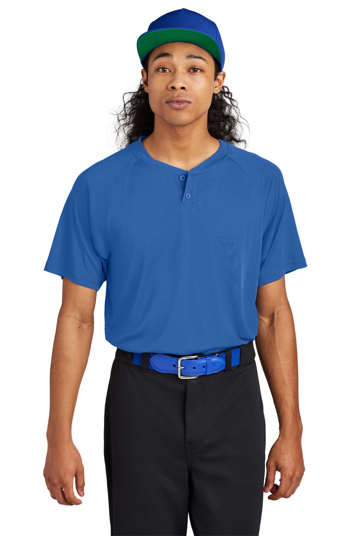 Sport-Tek PosiCharge Competitor 2-Button Henley ST359