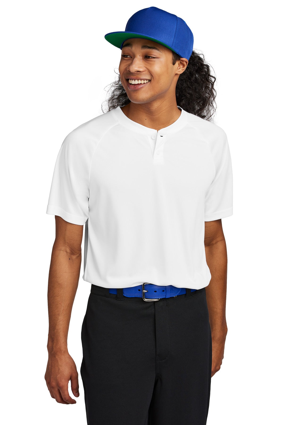 Sport-Tek PosiCharge Competitor 2-Button Henley ST359