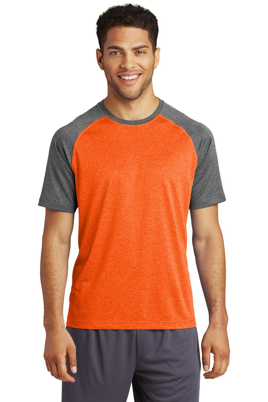 Sport-Tek Heather-On-Heather Contender Tee. ST362