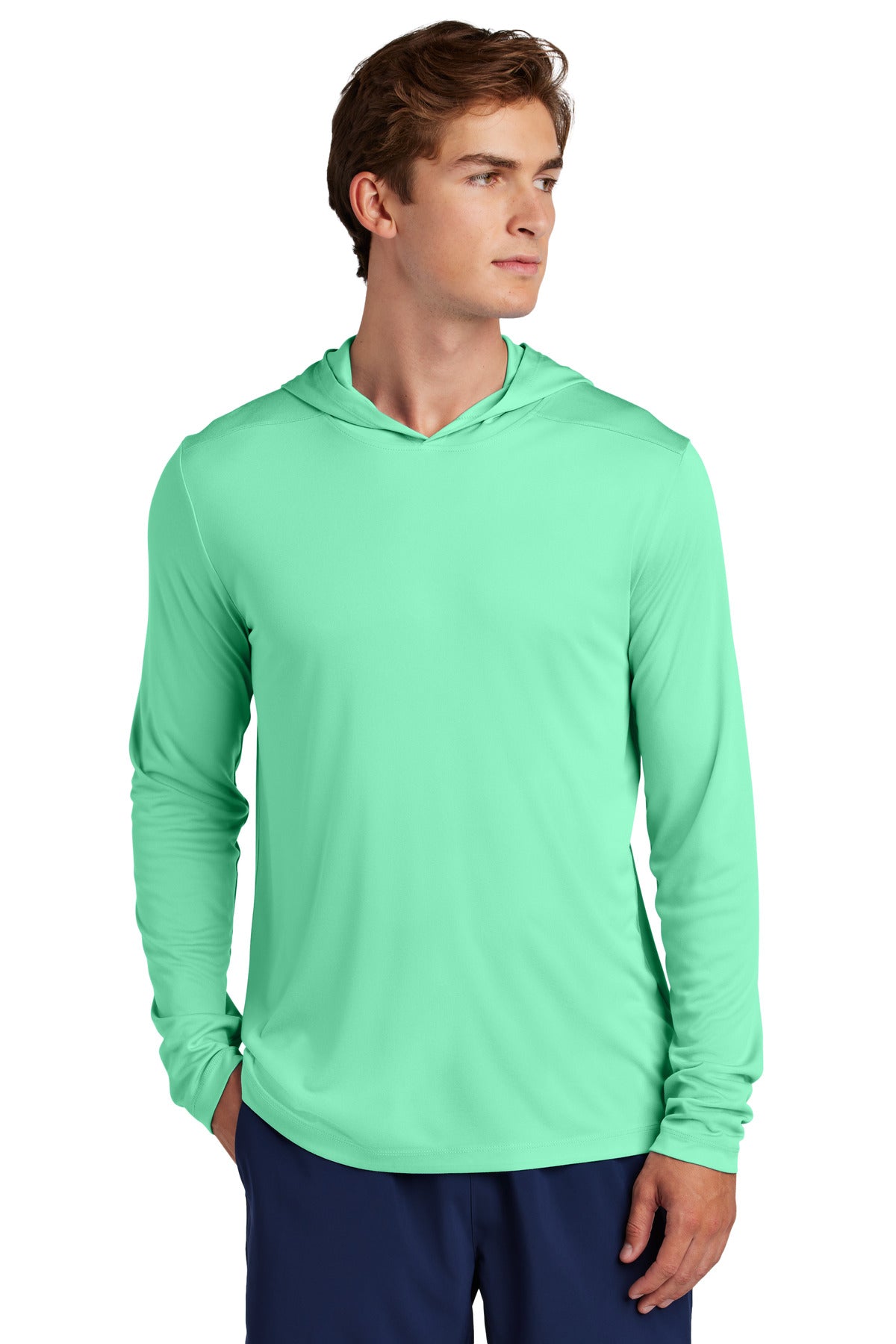 Sport-Tek Posi-UV® Pro Long Sleeve Hoodie ST420LSH