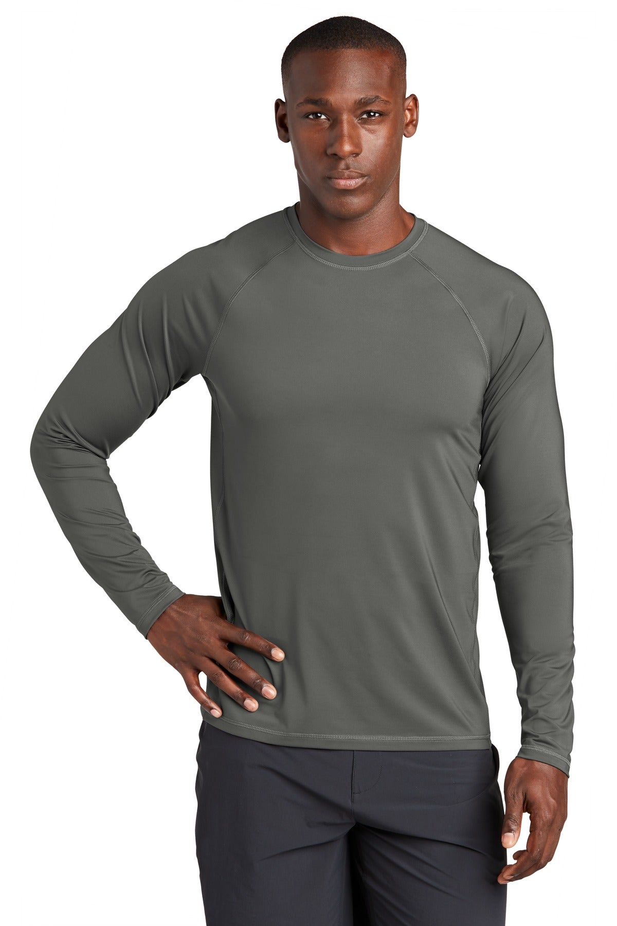 Sport-Tek Long Sleeve Rashguard Tee. ST470LS