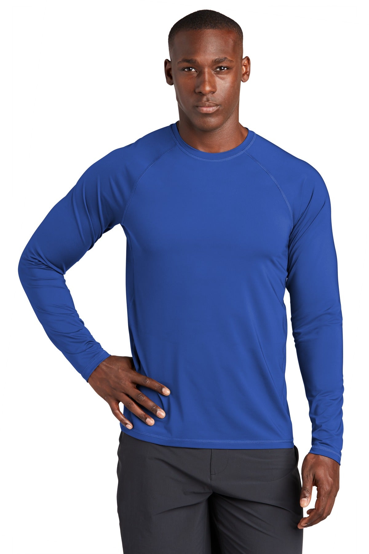 Sport-Tek Long Sleeve Rashguard Tee. ST470LS