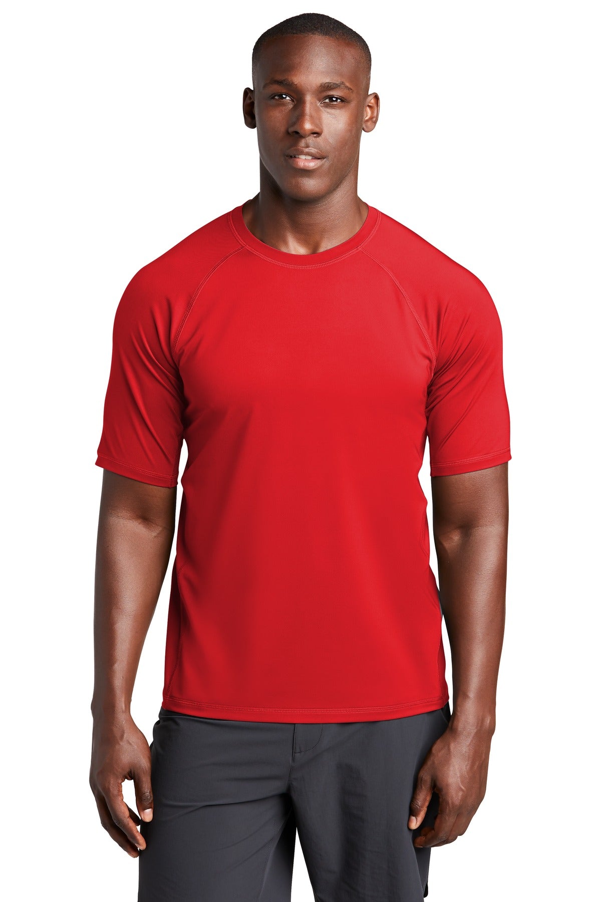 Sport-Tek Rashguard Tee. ST470