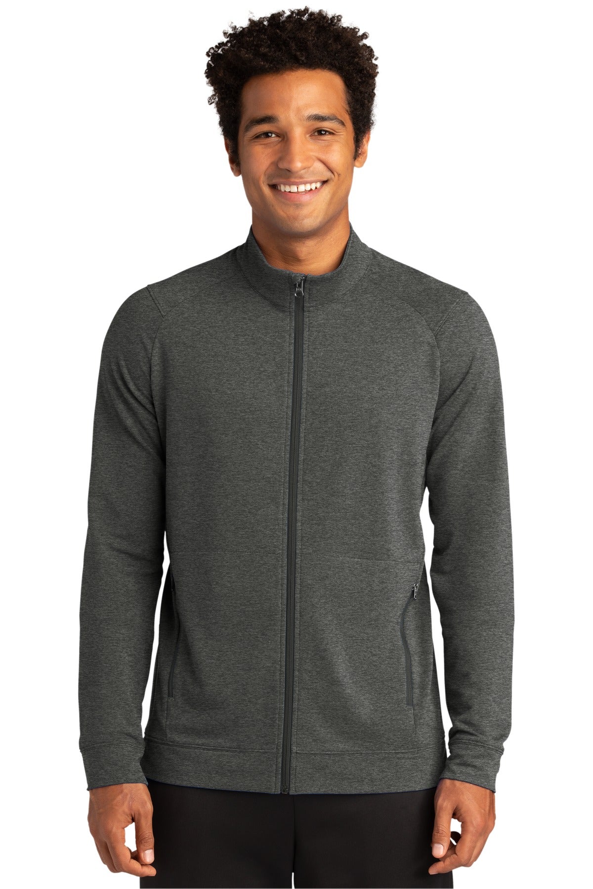 Sport-Tek Sport-Wick Flex Fleece Full-Zip. ST560