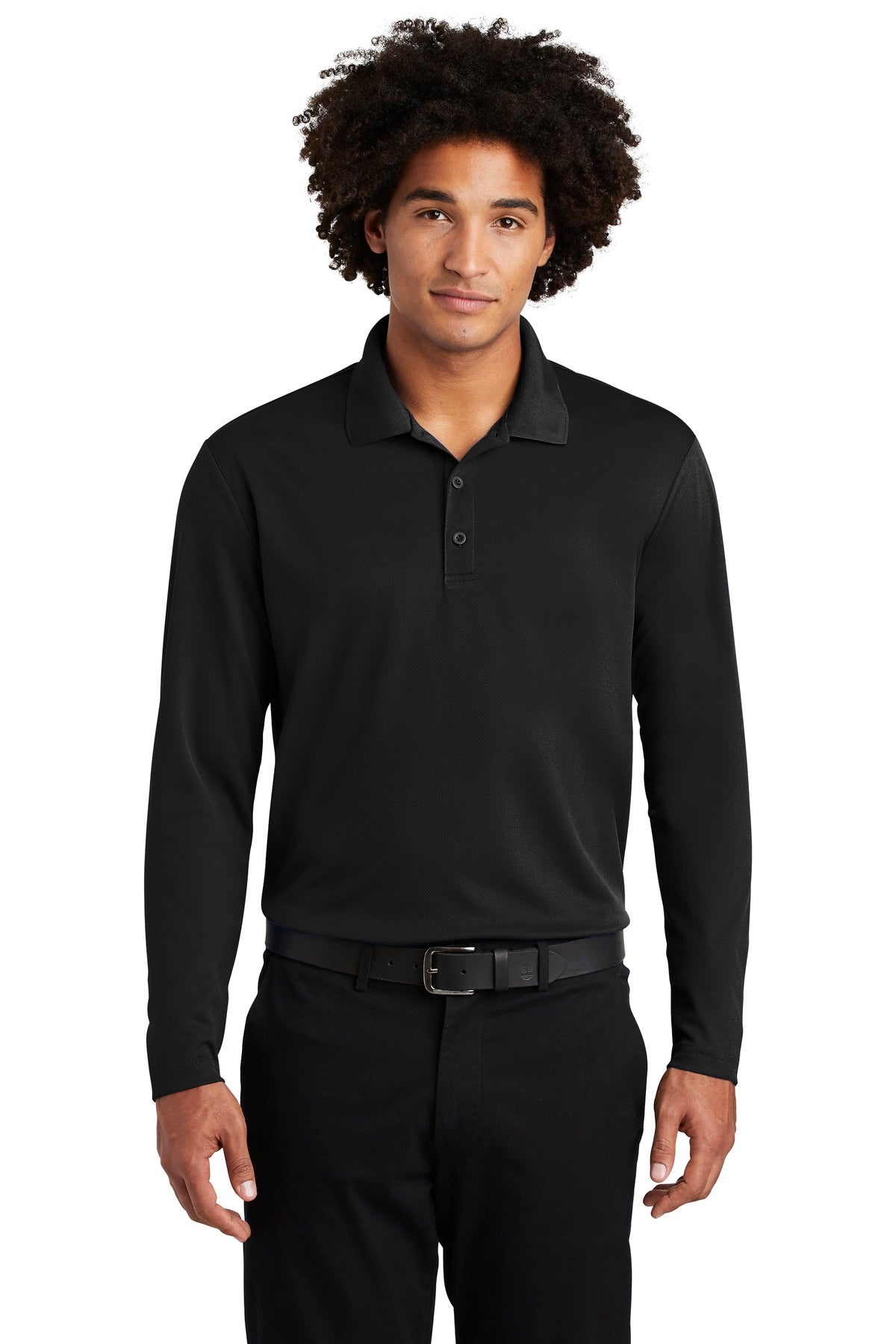 Sport-Tek PosiCharge RacerMesh Long Sleeve Polo. ST640LS