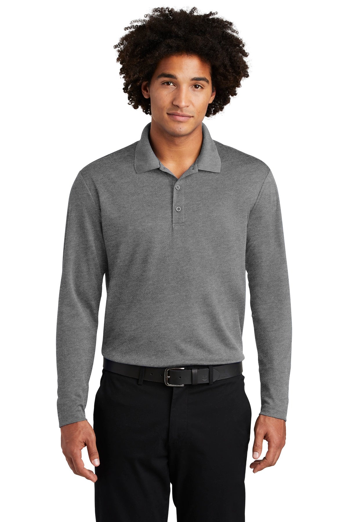 Sport-Tek PosiCharge RacerMesh Long Sleeve Polo. ST640LS