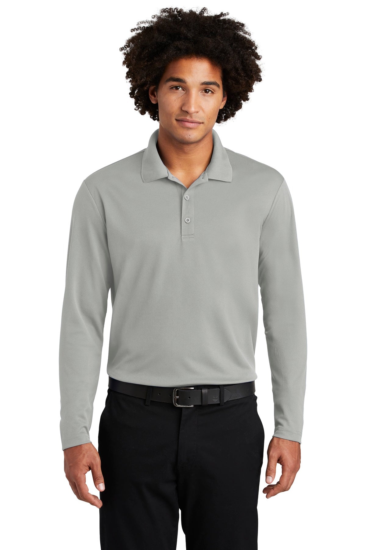 Sport-Tek PosiCharge RacerMesh Long Sleeve Polo. ST640LS