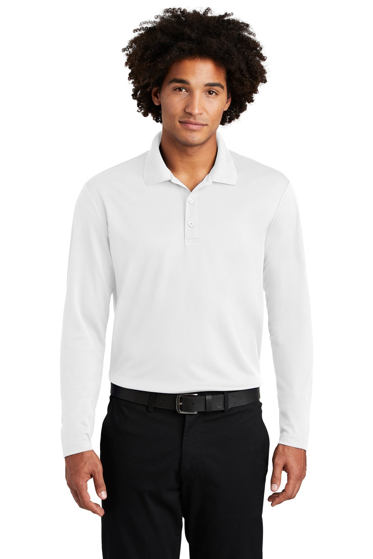 Sport-Tek PosiCharge RacerMesh Long Sleeve Polo. ST640LS