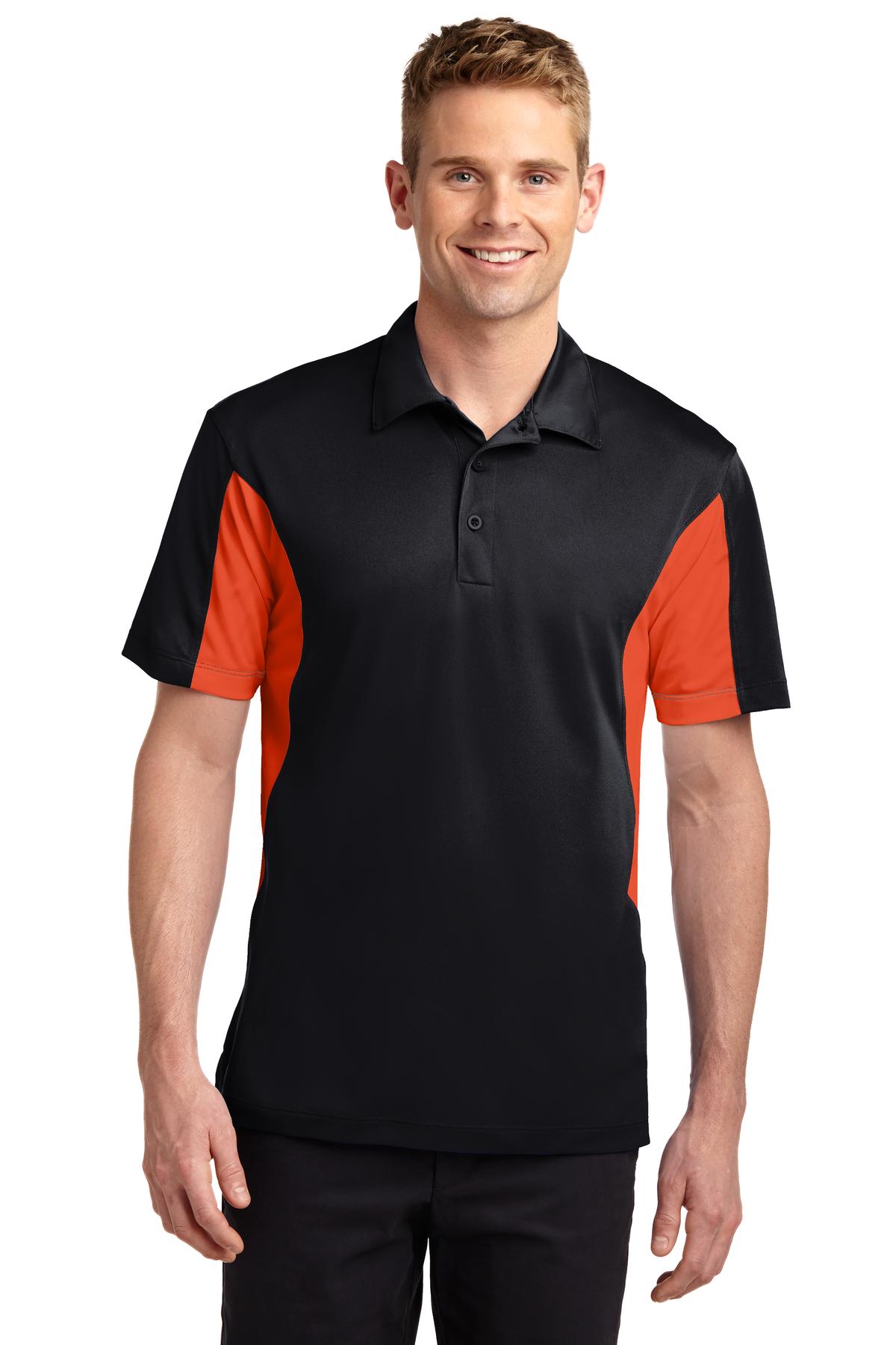 Sport-Tek Tall Side Blocked Micropique Sport-Wick Polo. TST655