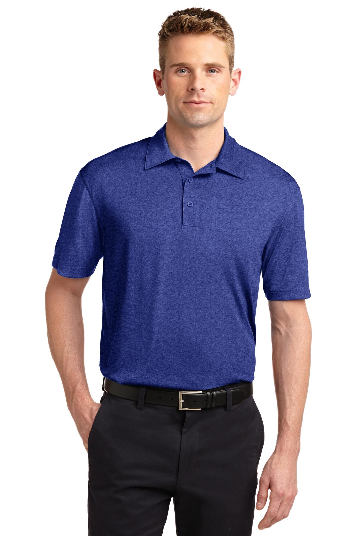 Sport-Tek Heather Contender Polo. ST660