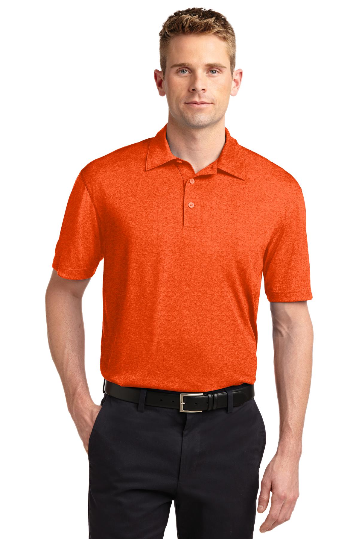 Sport-Tek Heather Contender Polo. ST660