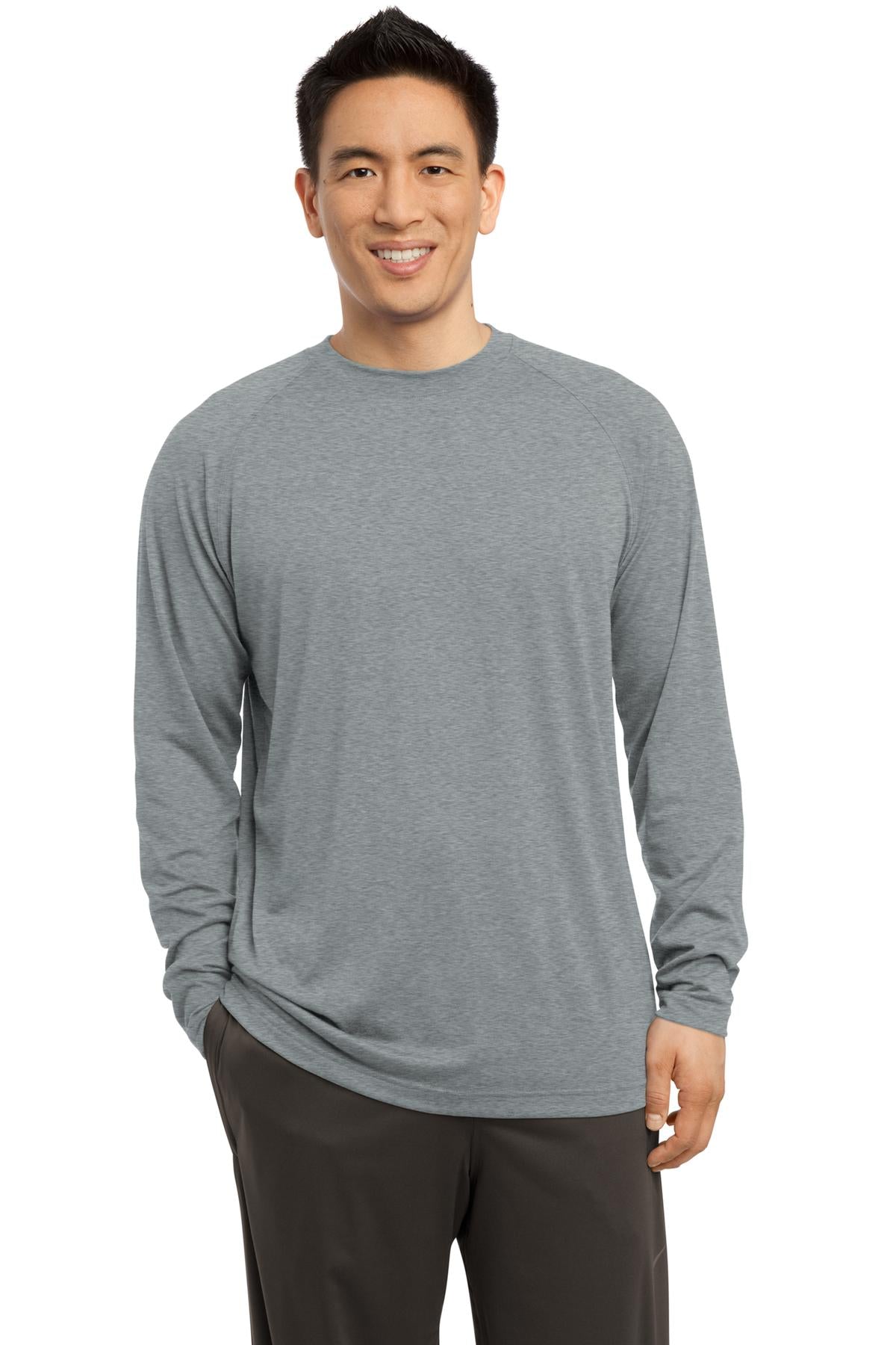 Sport-Tek  Long Sleeve Ultimate Performance Crew. ST700LS