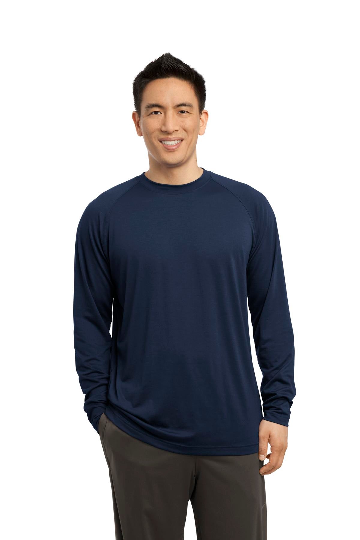 Sport-Tek  Long Sleeve Ultimate Performance Crew. ST700LS