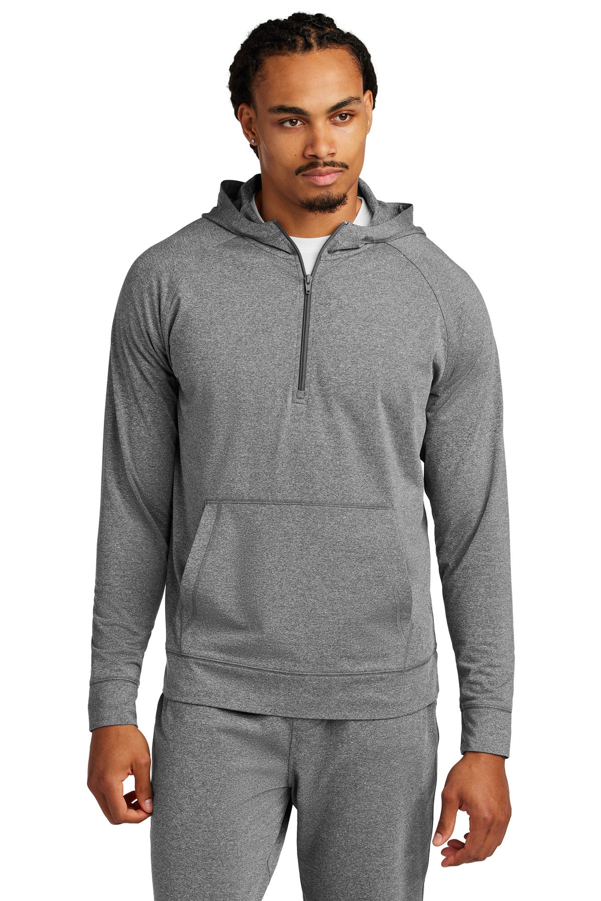 Sport-Tek Sport-Wick Stretch 1/2-Zip Hoodie ST856