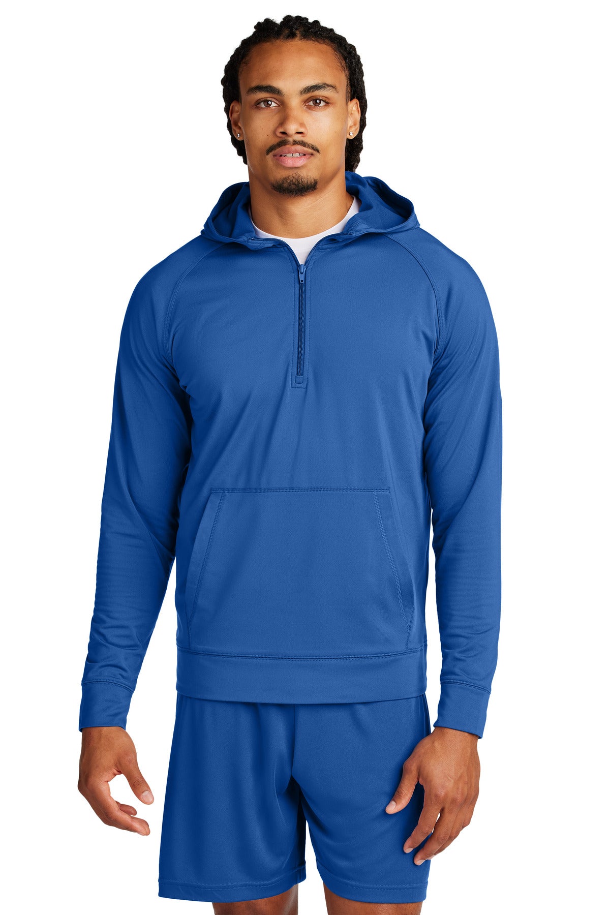 Sport-Tek Sport-Wick Stretch 1/2-Zip Hoodie ST856