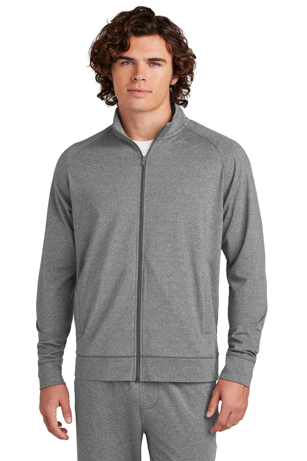 Sport-Tek Sport-Wick Stretch Full-Zip Cadet Jacket ST857