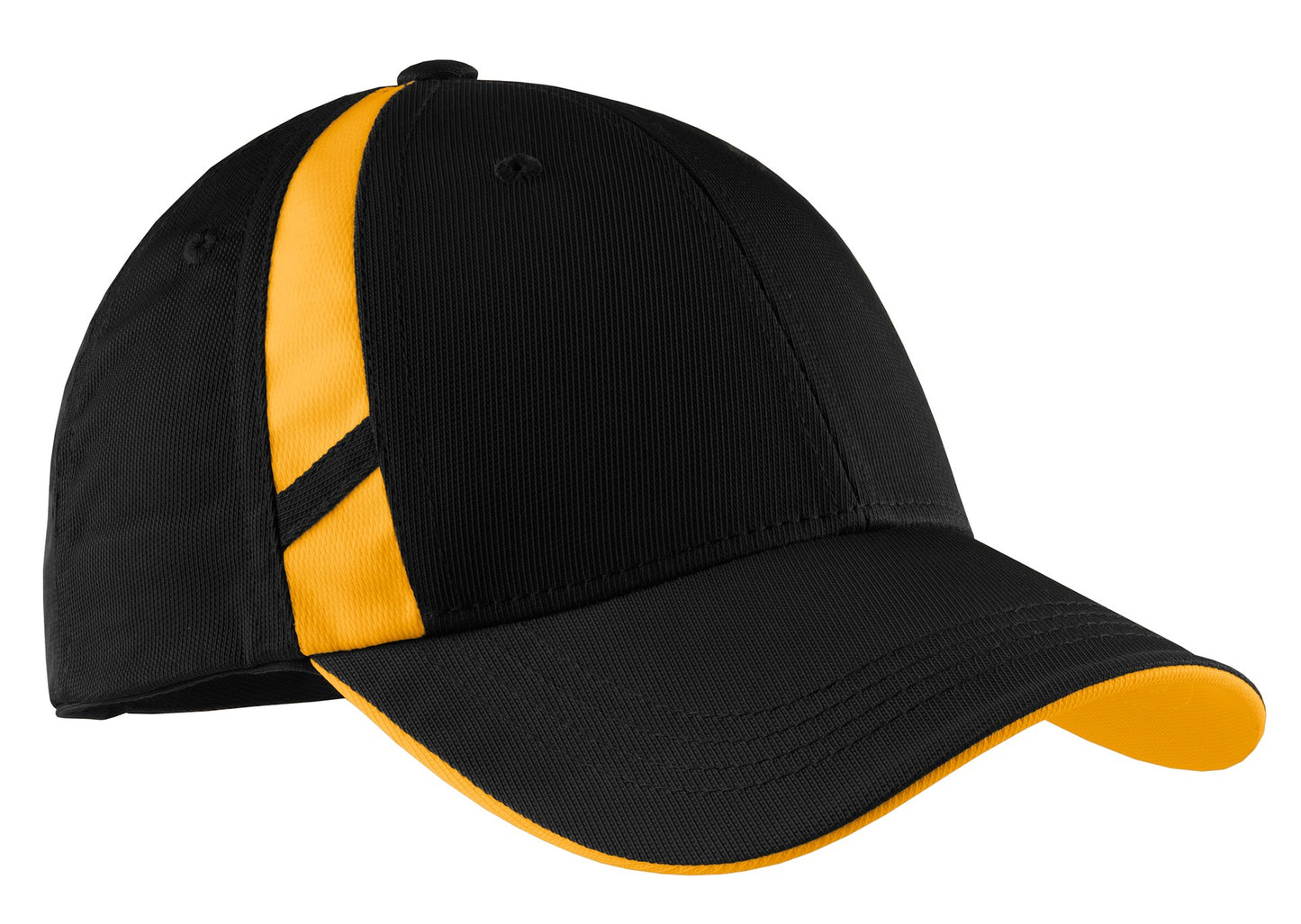 Sport-Tek Dry Zone® Mesh Inset Cap. STC12