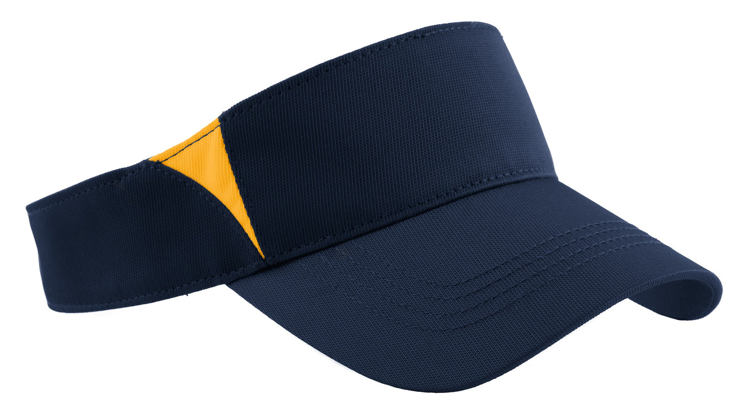 Sport-Tek Dry Zone® Colorblock Visor.  STC13