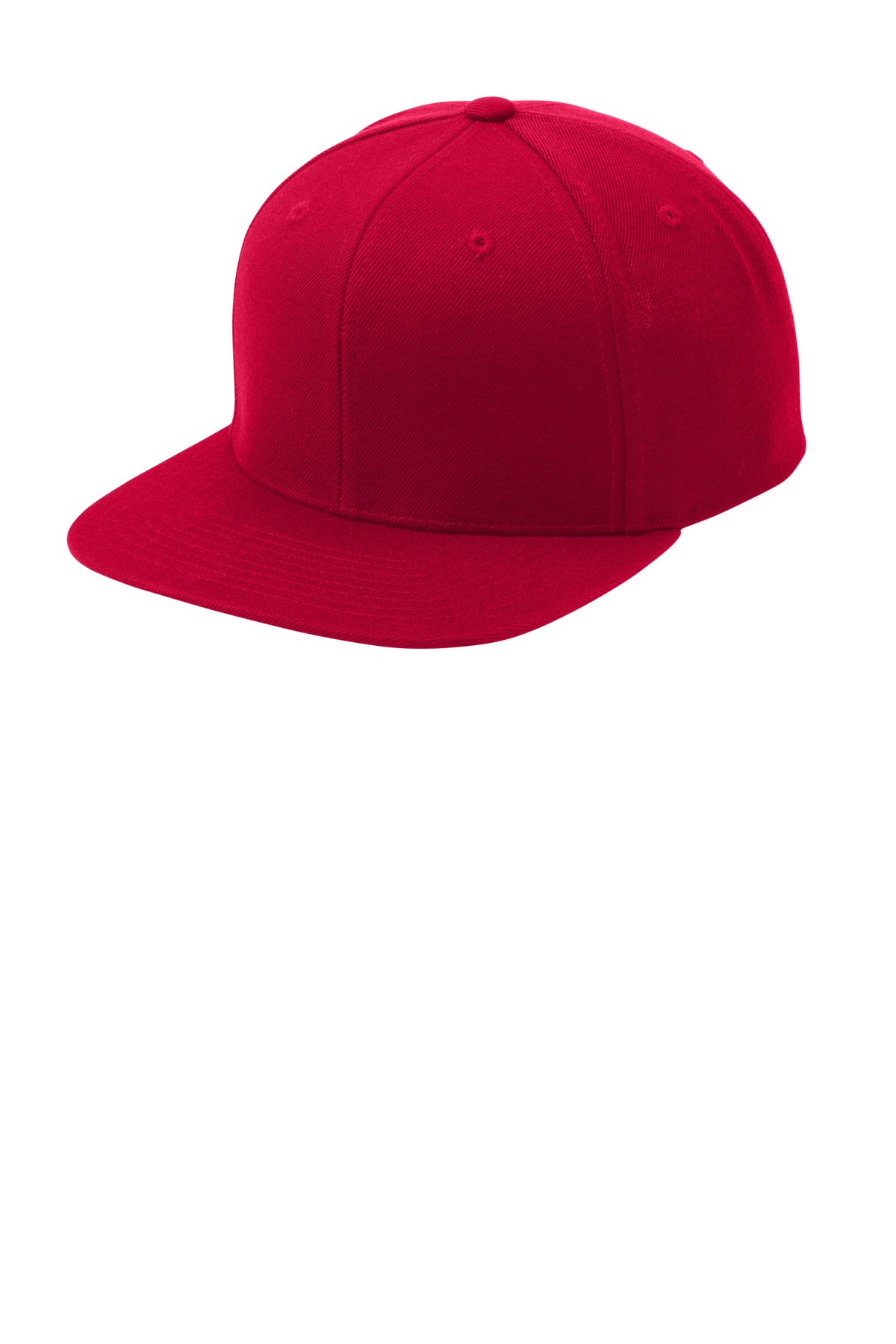 Sport-Tek Yupoong Flat Bill Snapback Cap. STC19