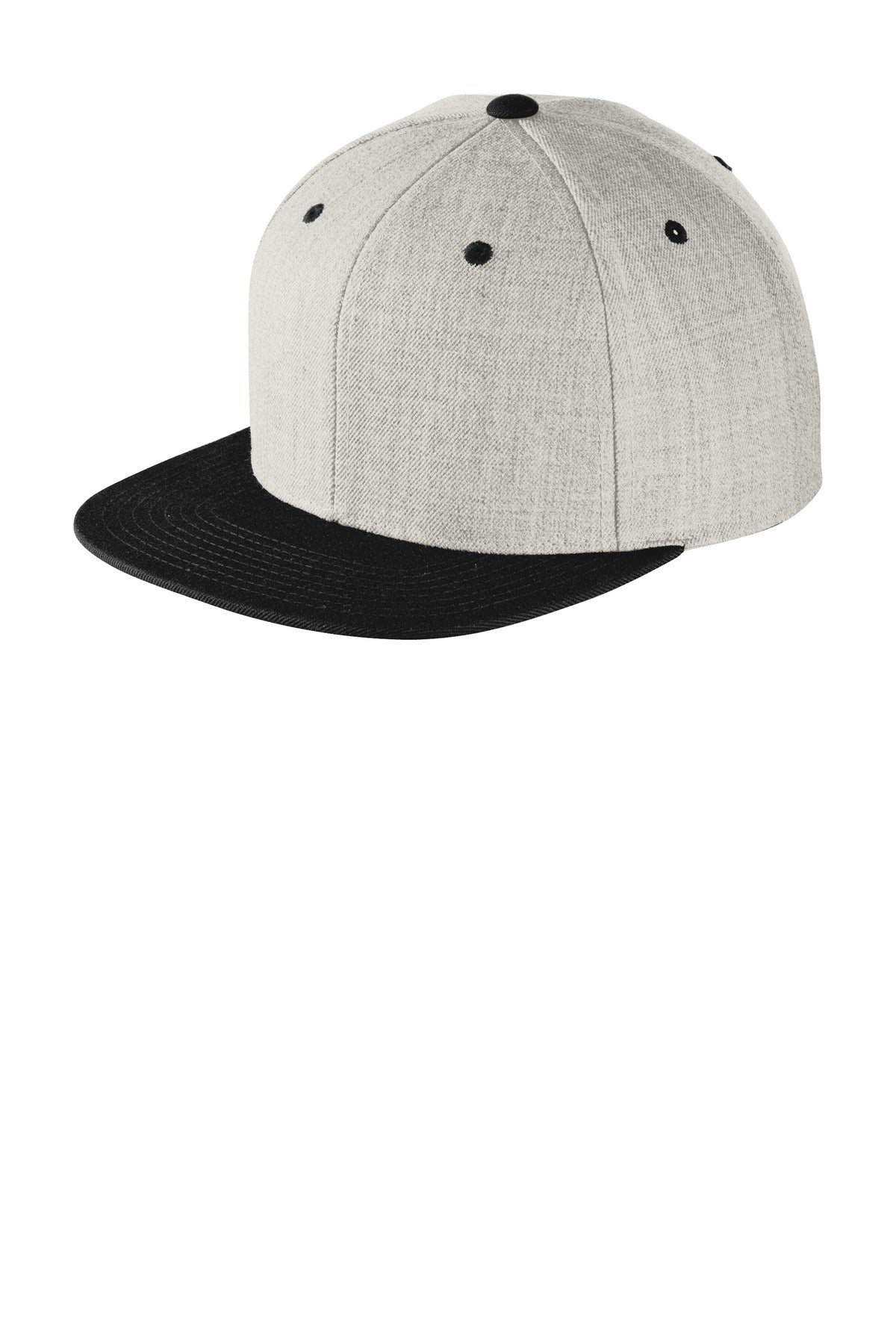 Sport-Tek Yupoong Flat Bill Snapback Cap. STC19