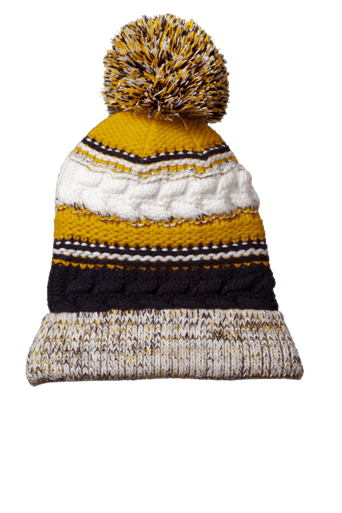 Sport-Tek Pom Pom Team Beanie. STC21