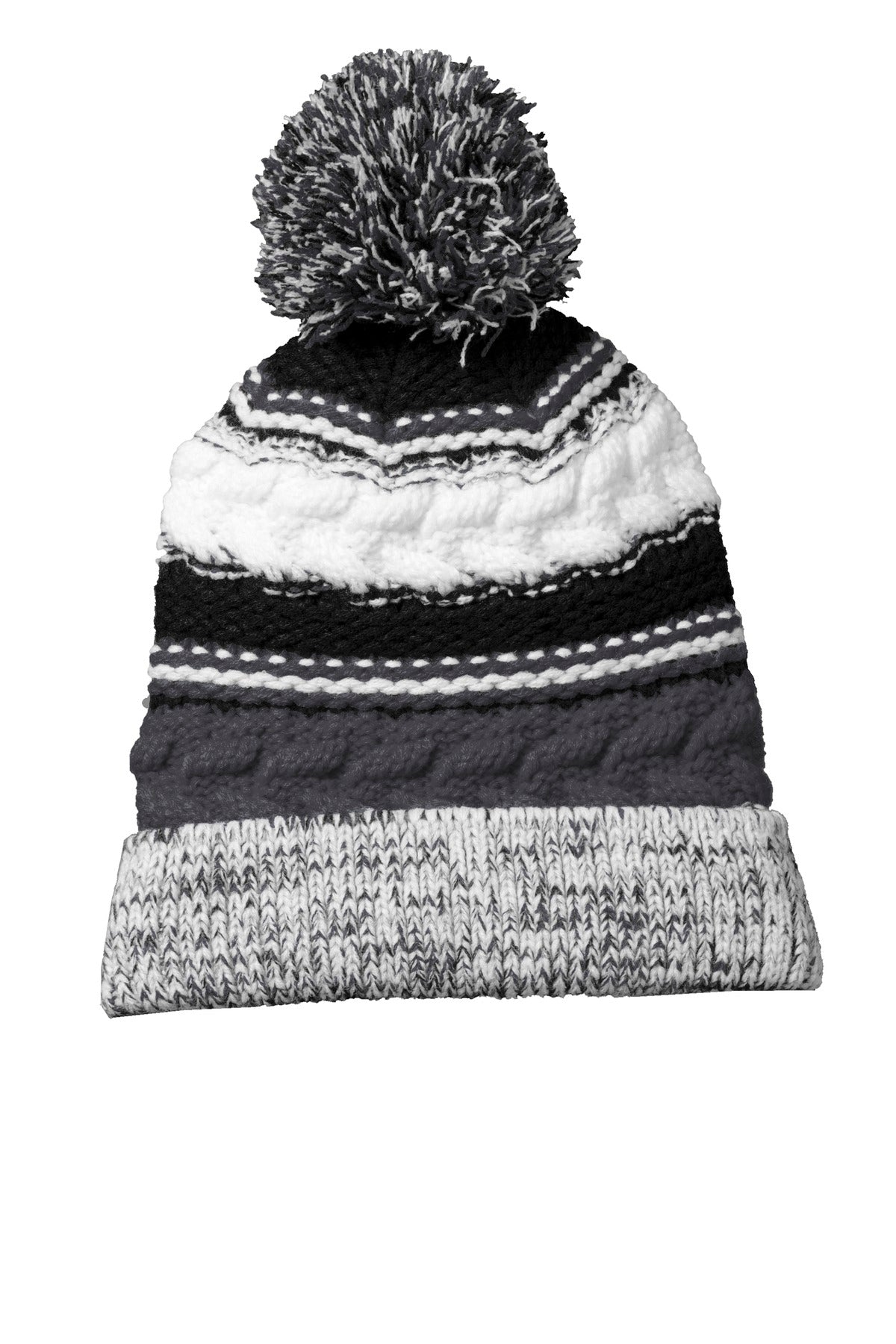 Sport-Tek Pom Pom Team Beanie. STC21