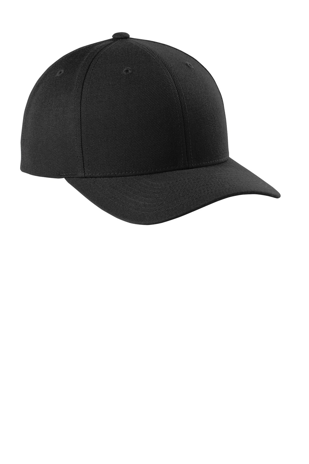 Sport-Tek Yupoong Curve Bill Snapback Cap. STC43