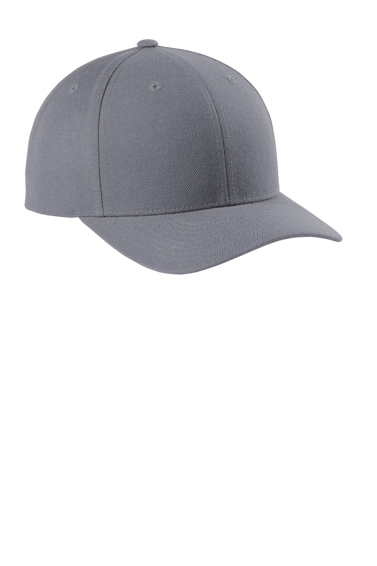 Sport-Tek Yupoong Curve Bill Snapback Cap. STC43