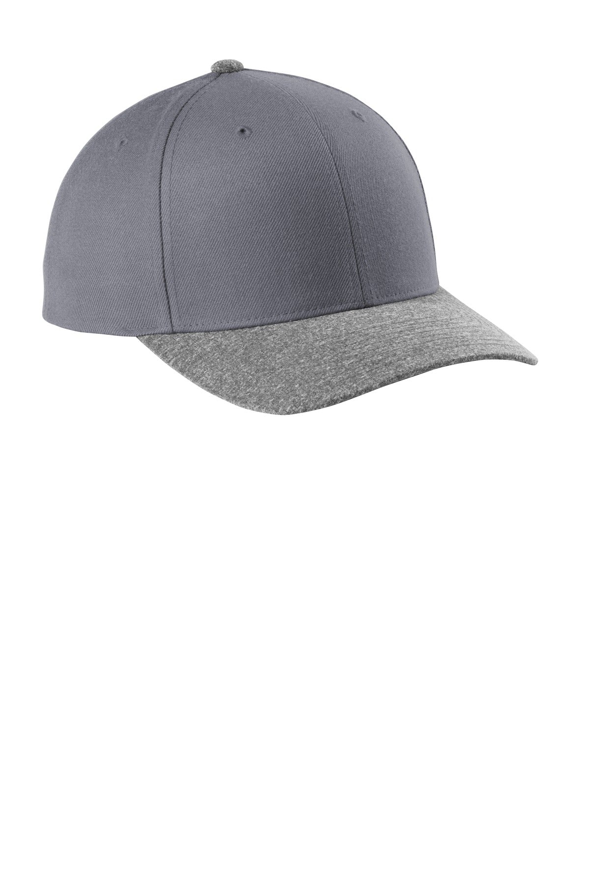 Sport-Tek Yupoong Curve Bill Snapback Cap. STC43