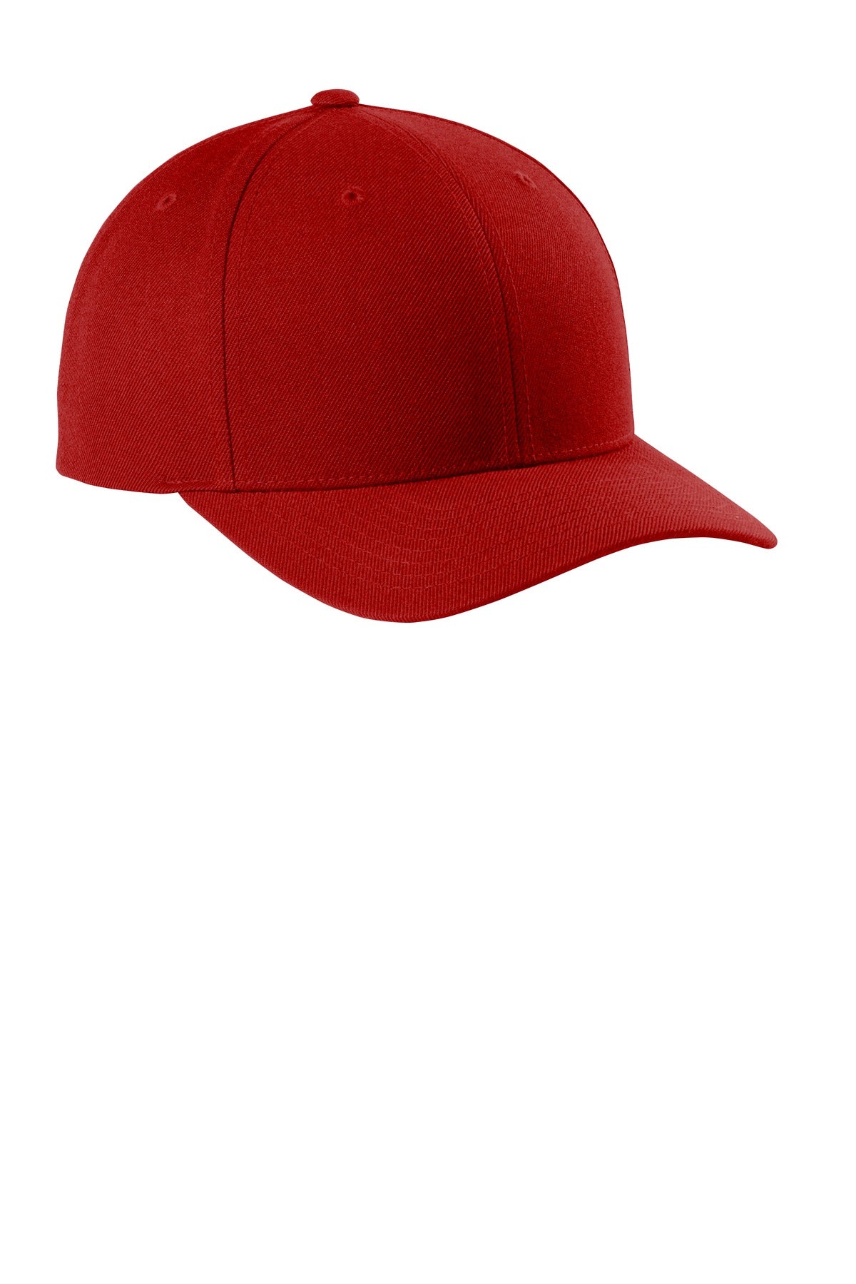 Sport-Tek Yupoong Curve Bill Snapback Cap. STC43