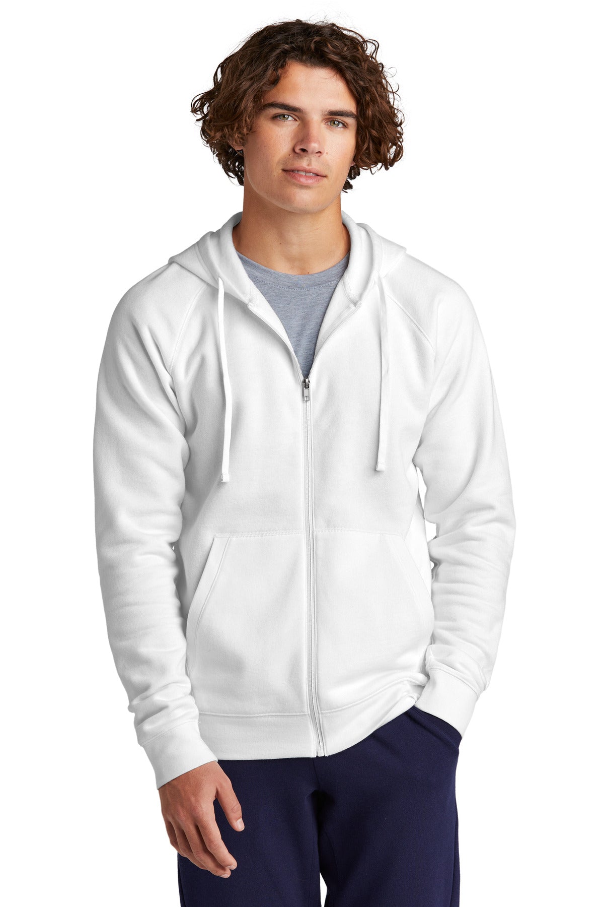 Sport-Tek Drive Fleece Hooded Full-Zip STF201