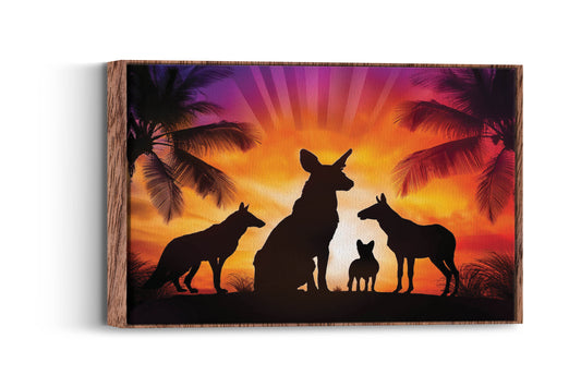 Silhouette Safari- Sunset Adventure