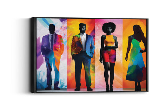 Silhouette Spectrum- Dance of Colors