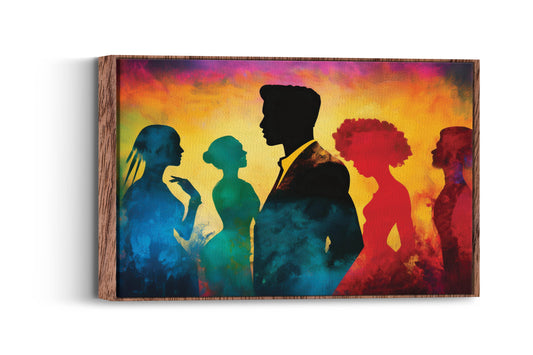 Silhouette Spectrum- Conversational Chaos