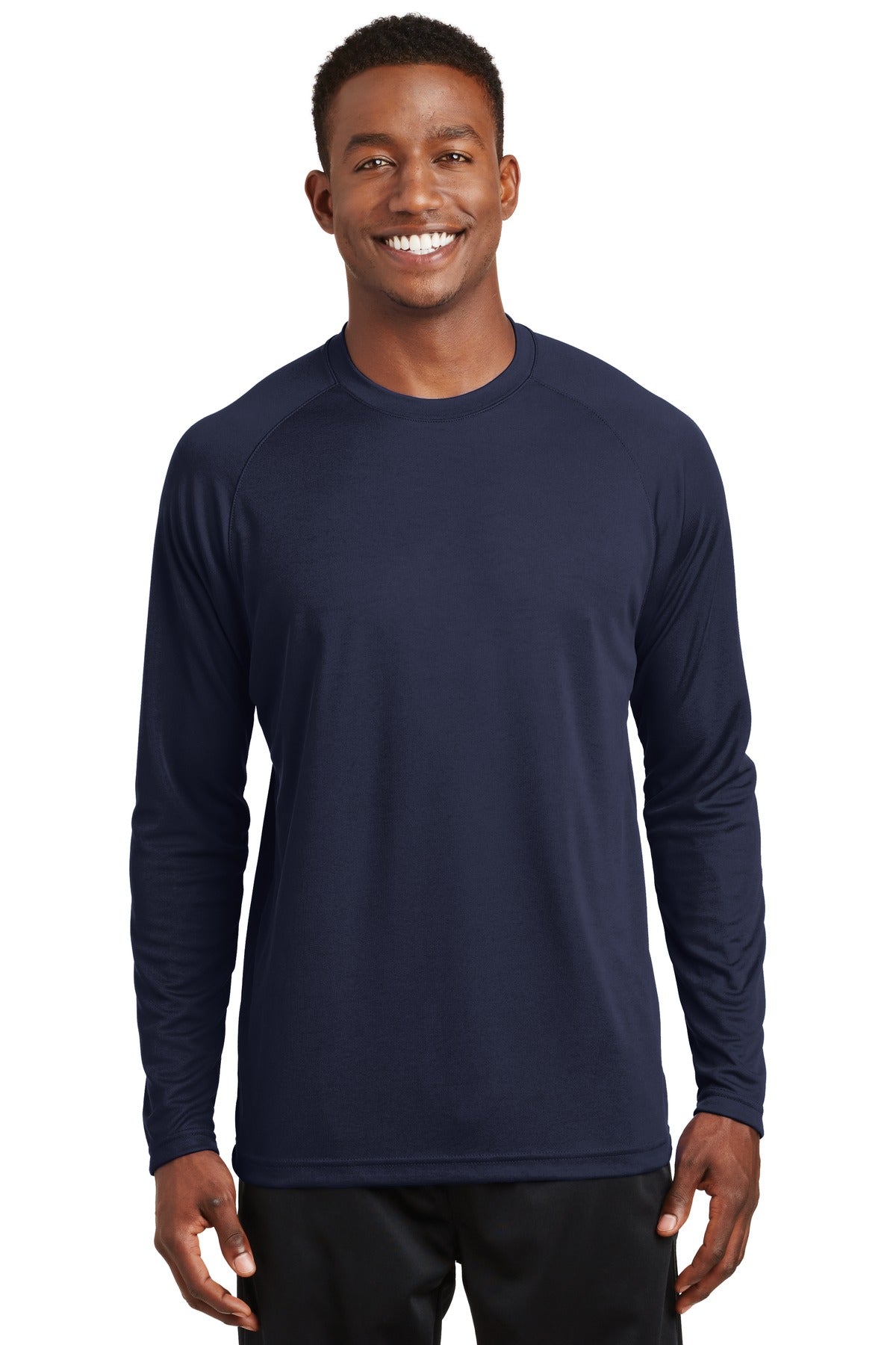 Sport-Tek Dry Zone® Long Sleeve Raglan T-Shirt. T473LS