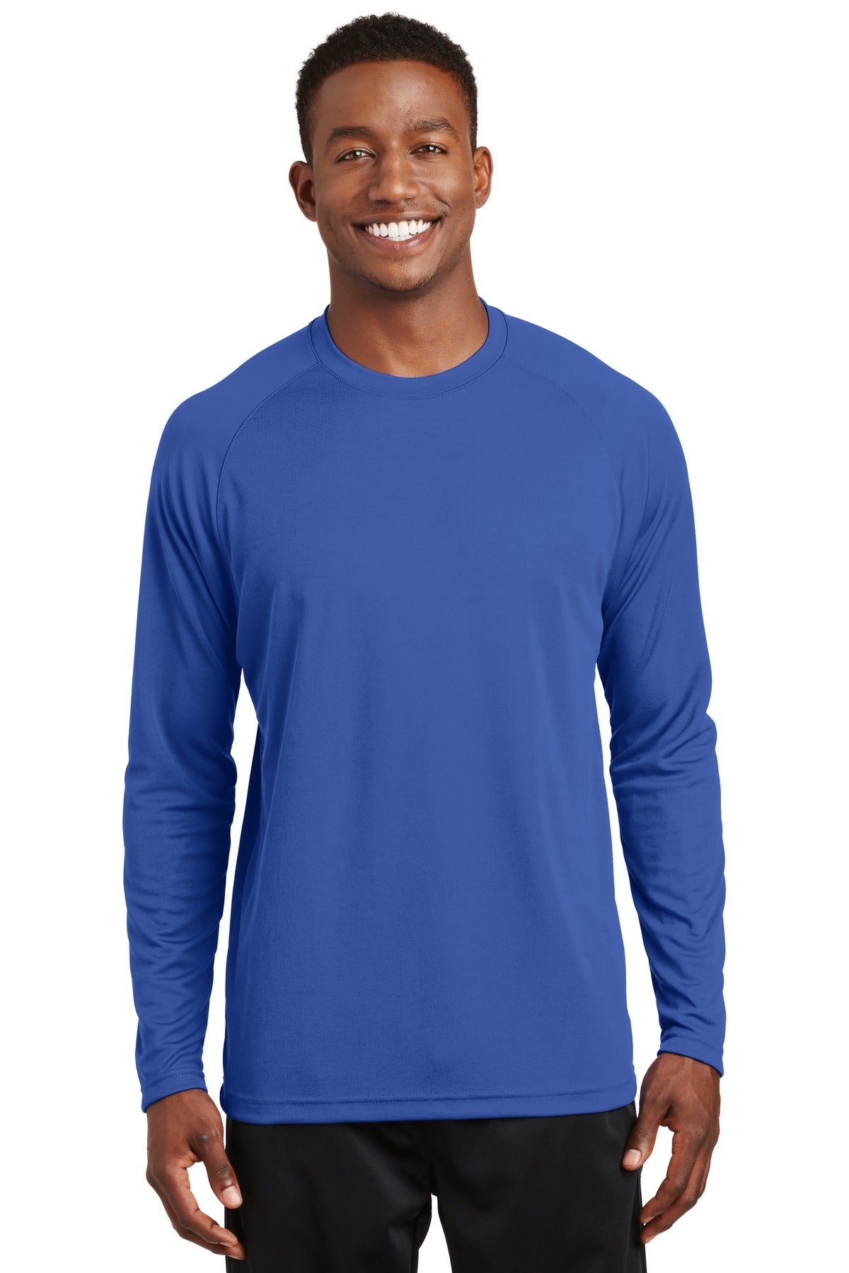 Sport-Tek Dry Zone® Long Sleeve Raglan T-Shirt. T473LS