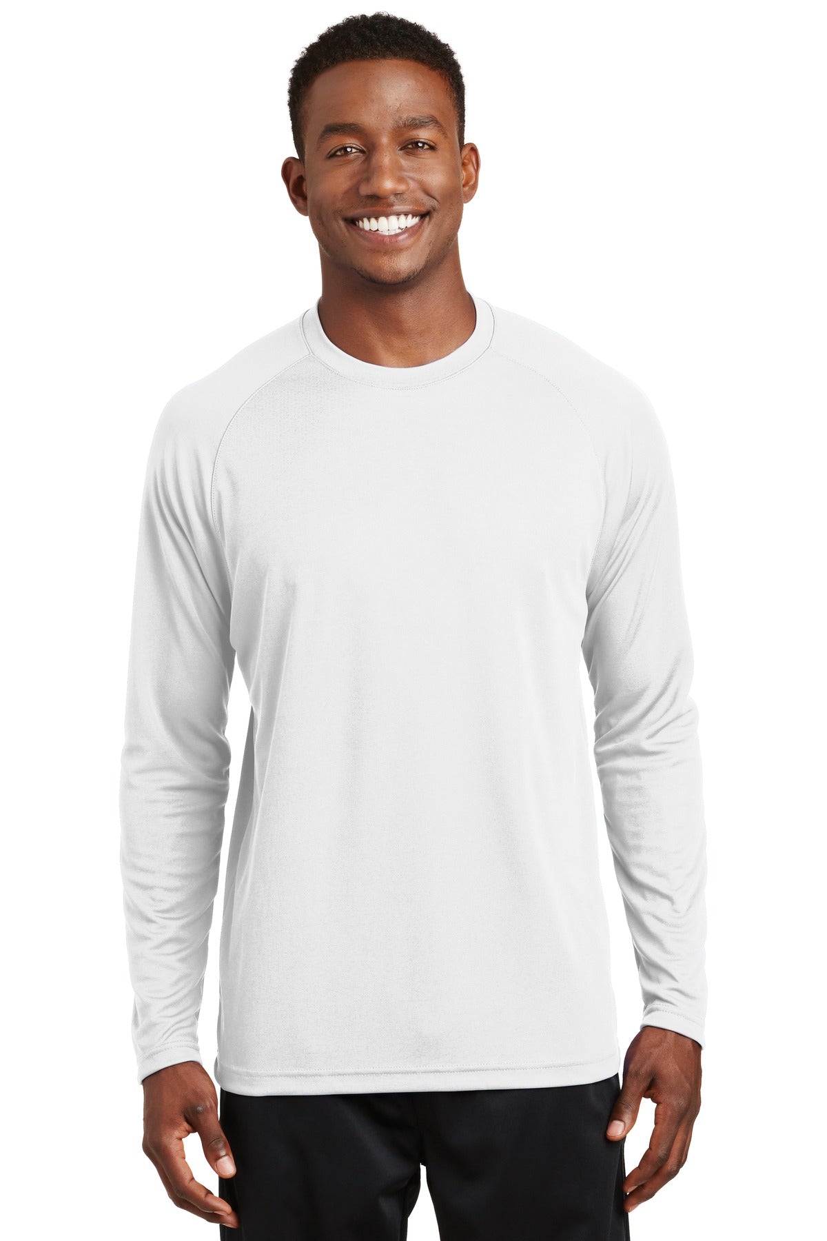 Sport-Tek Dry Zone® Long Sleeve Raglan T-Shirt. T473LS