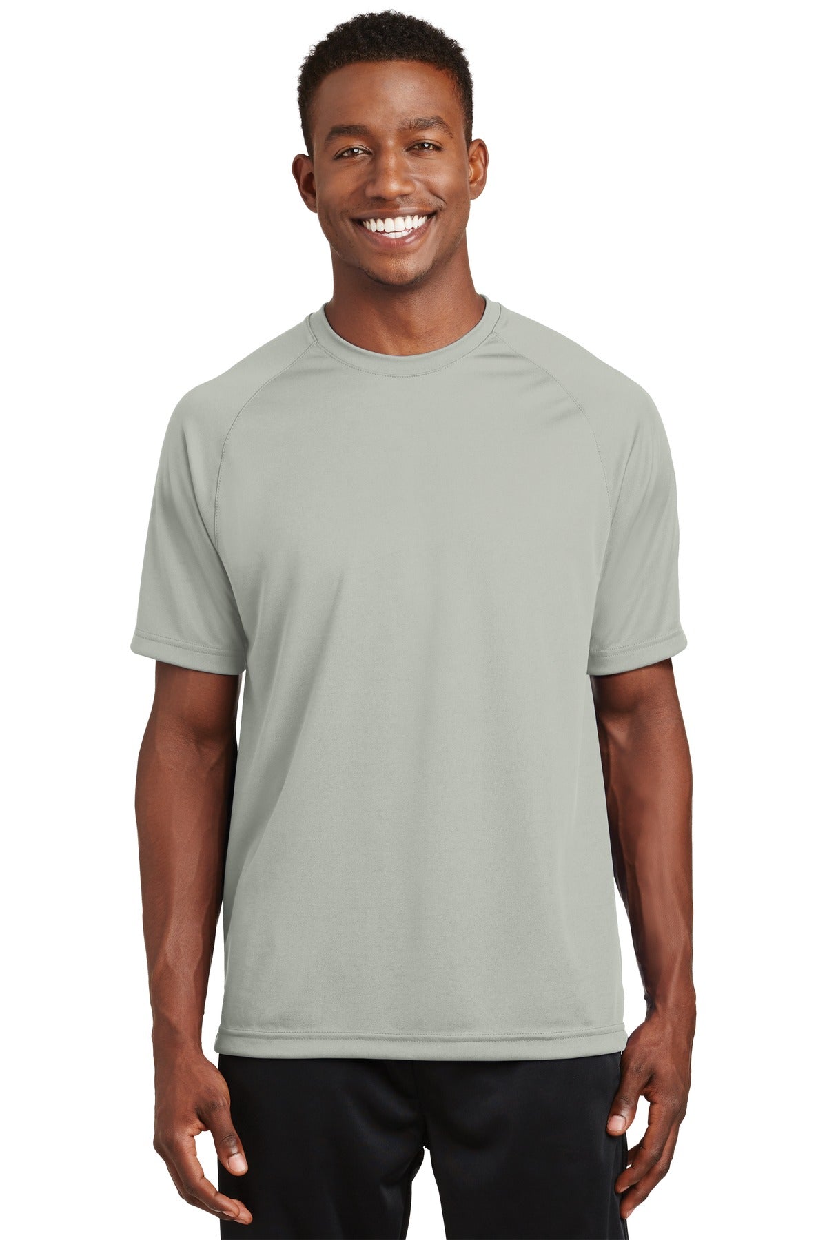 Sport-Tek Dry Zone® Short Sleeve Raglan T-Shirt. T473