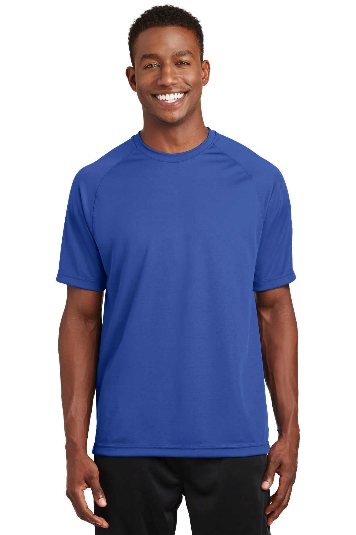 Sport-Tek Dry Zone® Short Sleeve Raglan T-Shirt. T473