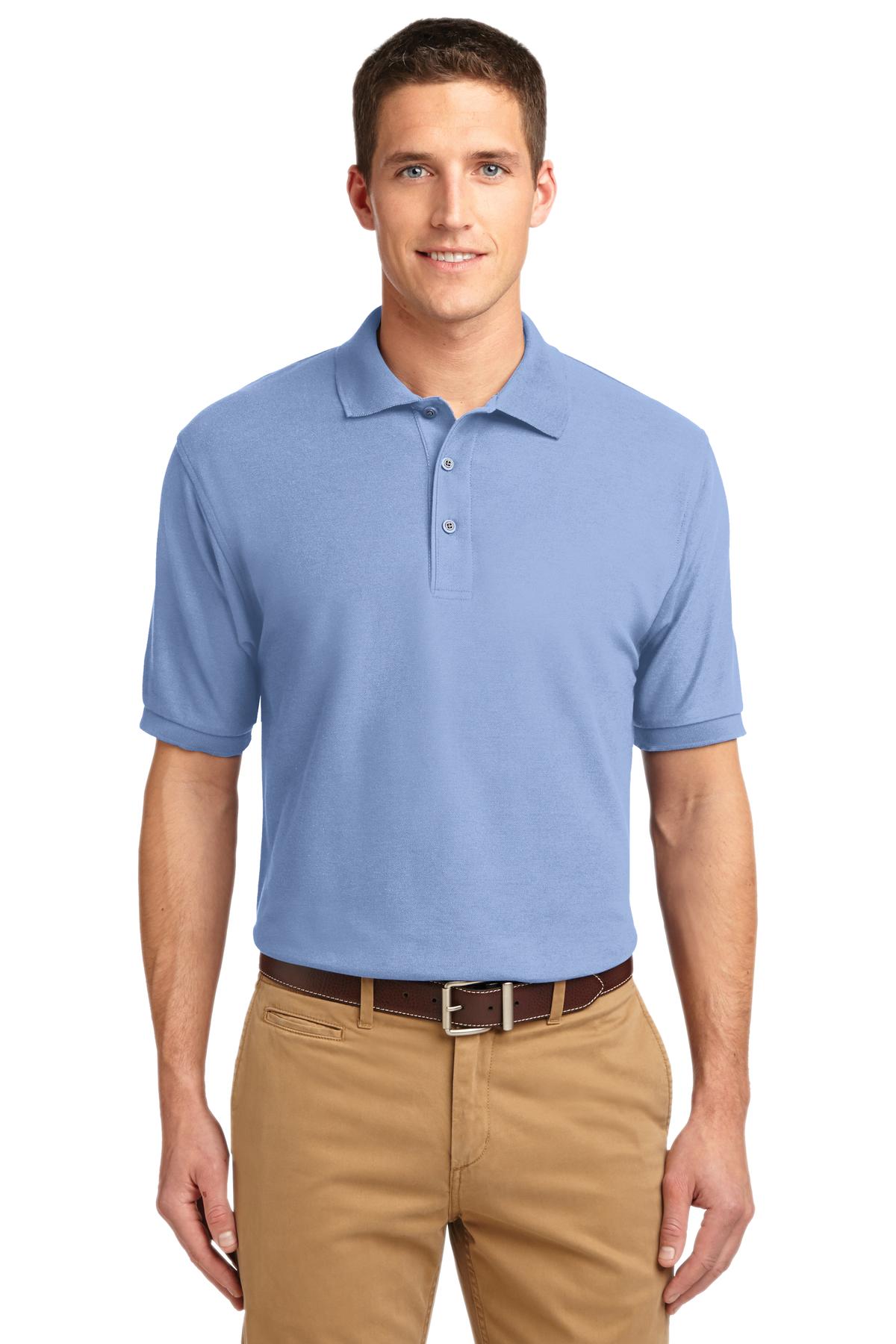 Port Authority Tall Silk Touch Polo.  TLK500