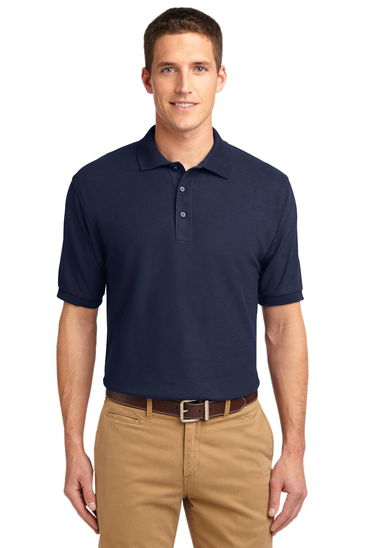 Port Authority Tall Silk Touch Polo.  TLK500