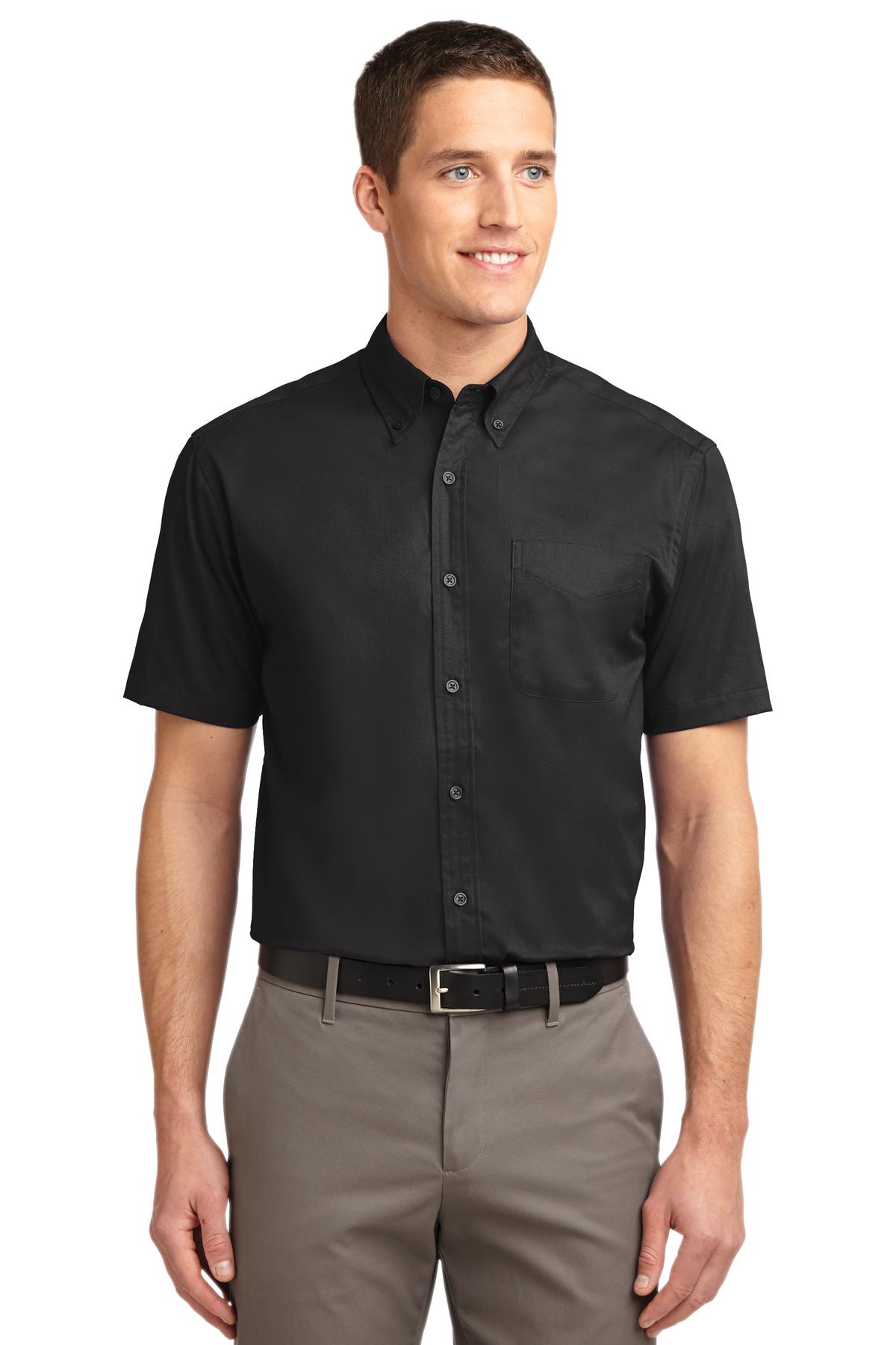 Port Authority Tall Short Sleeve Easy Care Shirt. TLS508