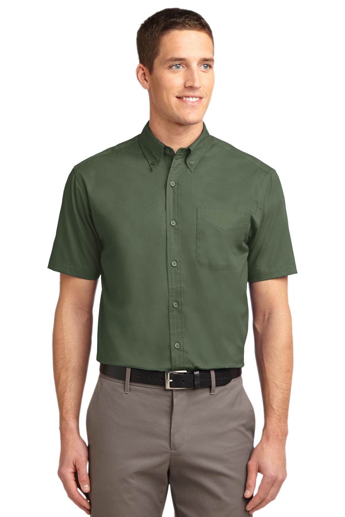 Port Authority Tall Short Sleeve Easy Care Shirt. TLS508