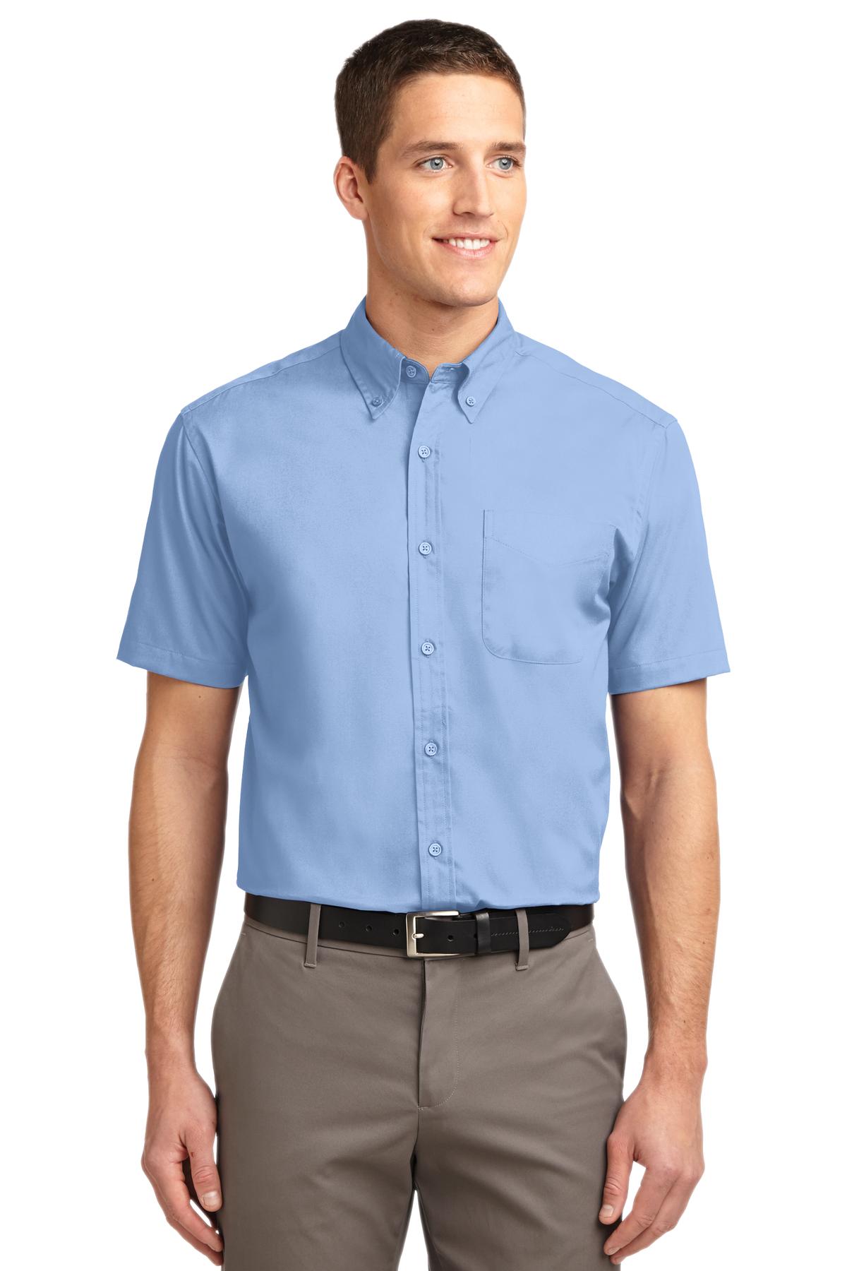 Port Authority Tall Short Sleeve Easy Care Shirt. TLS508