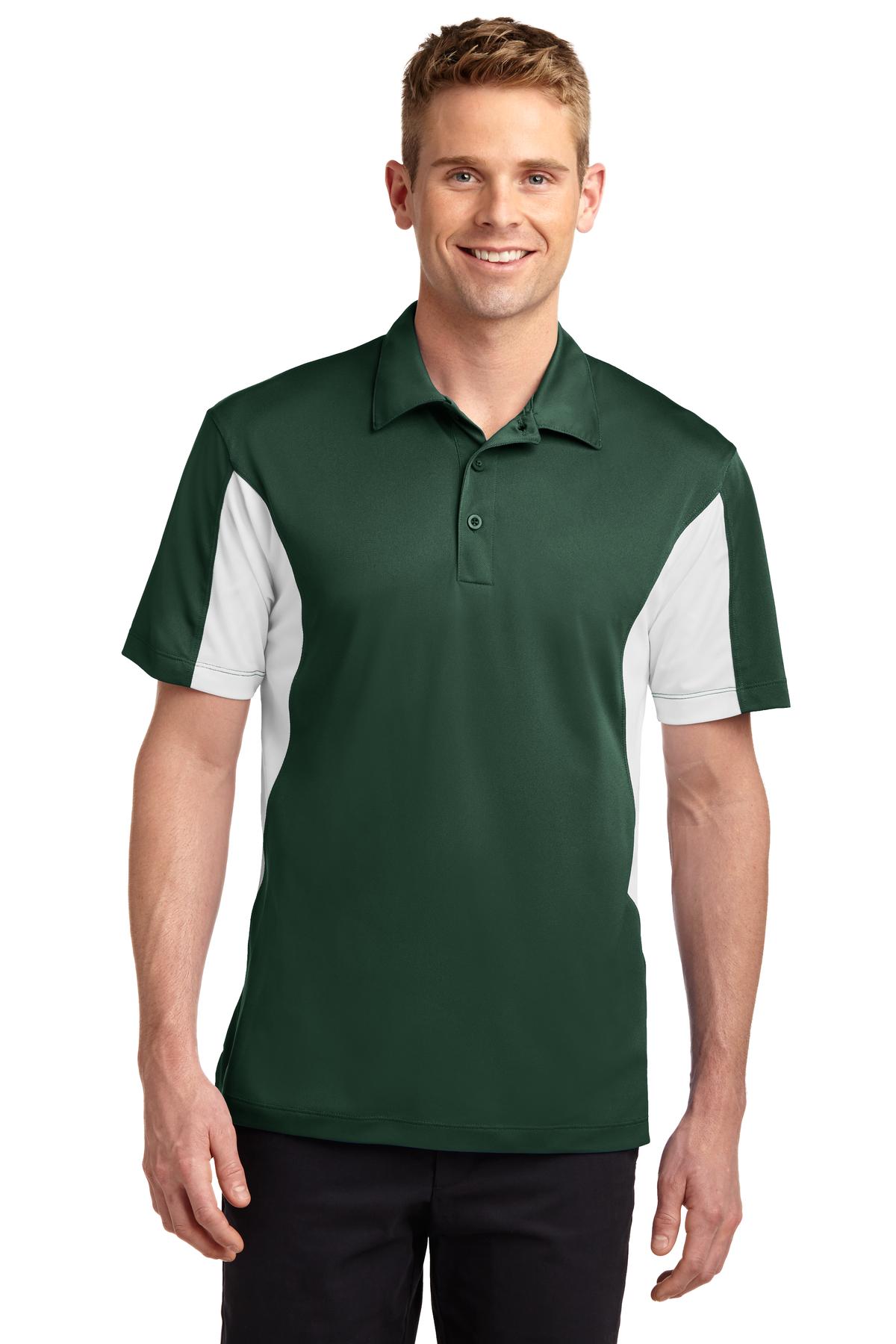 Sport-Tek Tall Side Blocked Micropique Sport-Wick Polo. TST655