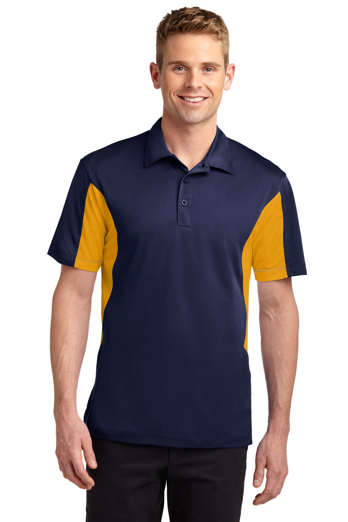 Sport-Tek Tall Side Blocked Micropique Sport-Wick Polo. TST655