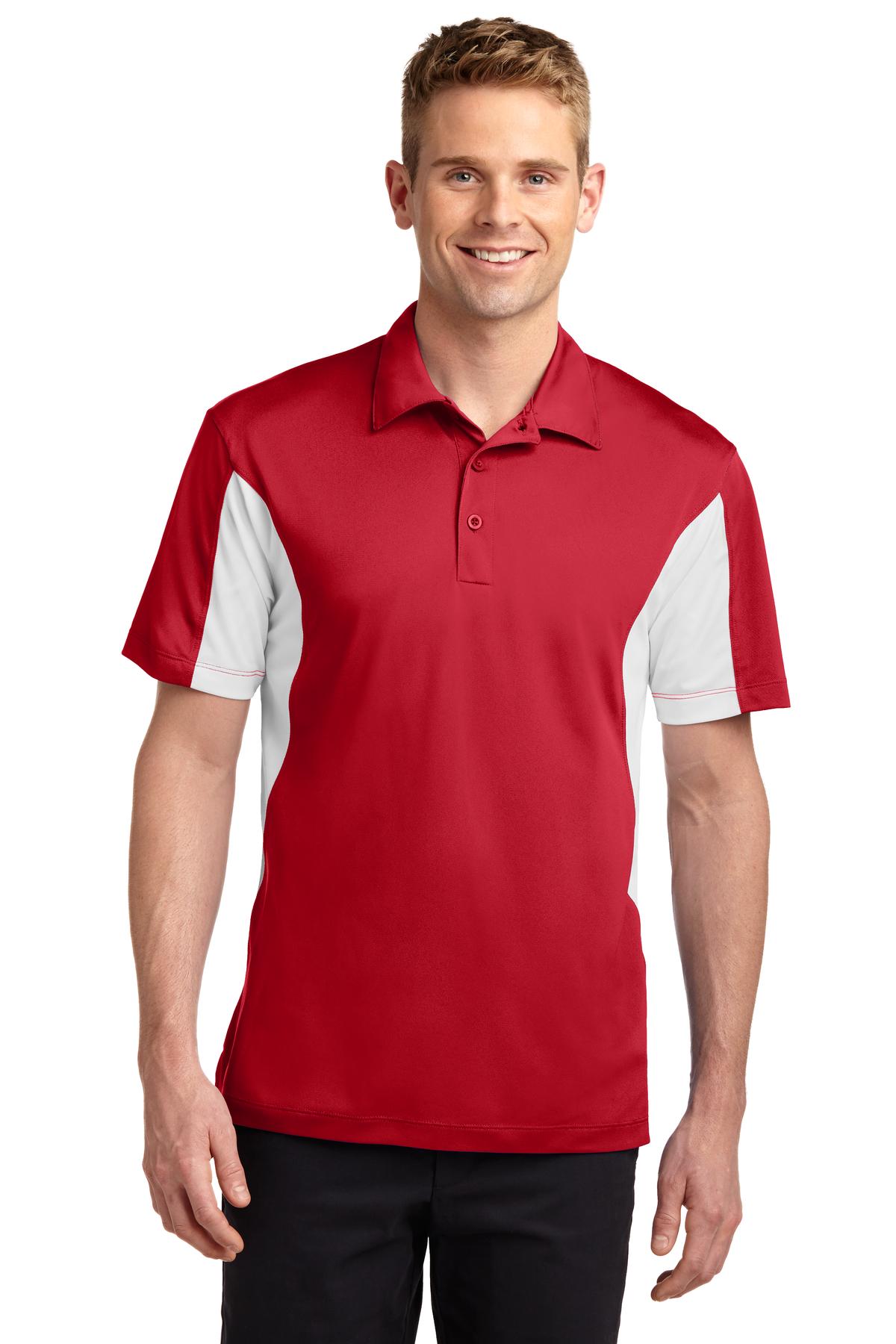 Sport-Tek Tall Side Blocked Micropique Sport-Wick Polo. TST655