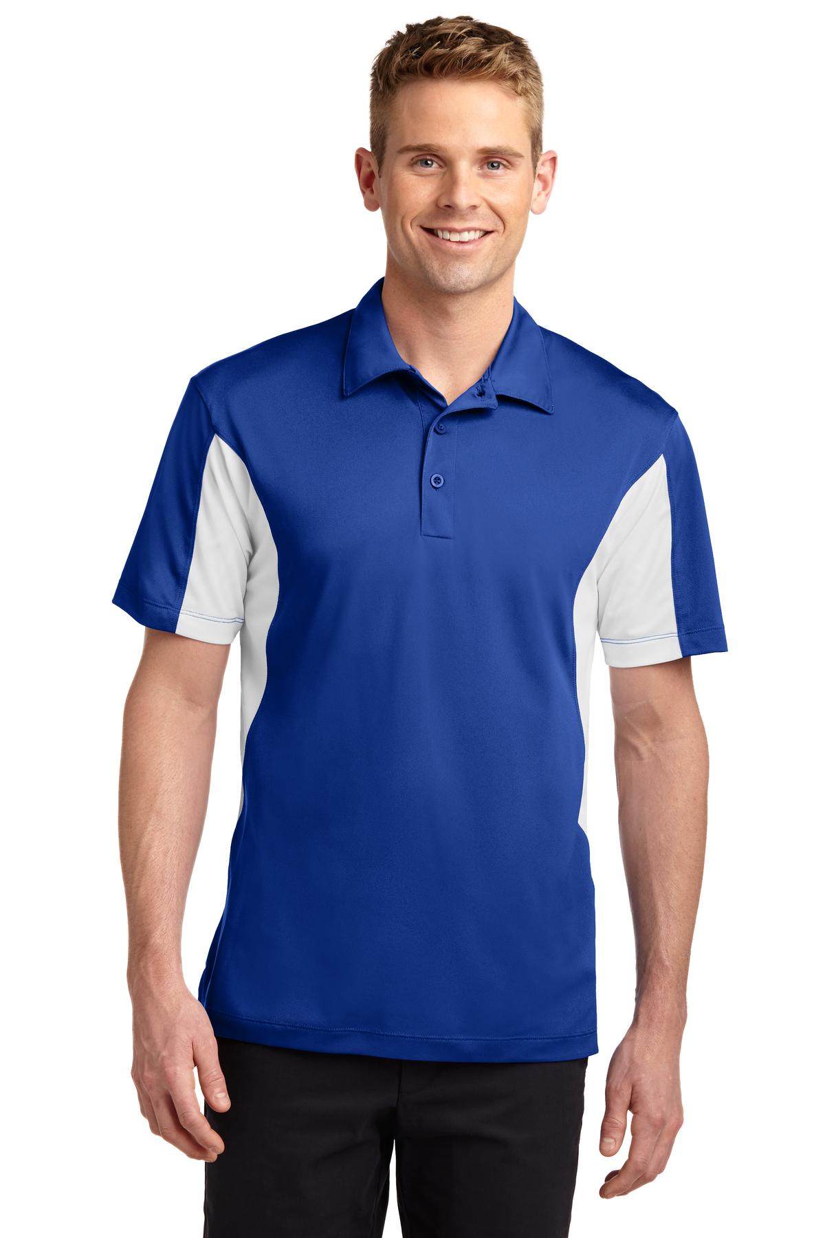 Sport-Tek Tall Side Blocked Micropique Sport-Wick Polo. TST655