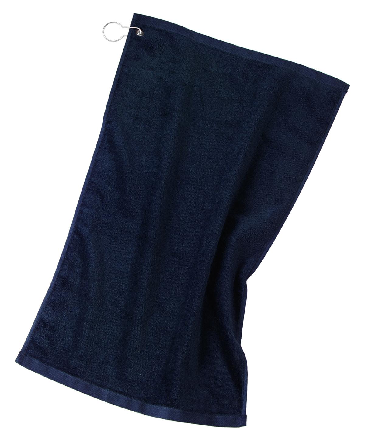 Port Authority Grommeted Golf Towel.  TW51